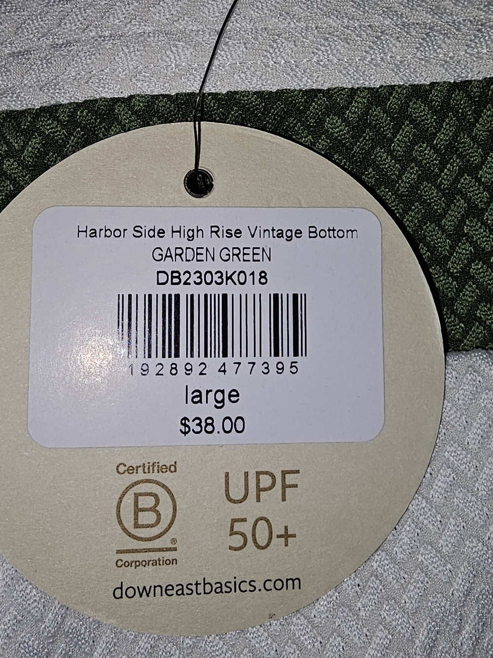 NWT Downeast Women's Assorted 3 High-Waist Bathingsuit Bottoms Sz Lg - Picture 4 of 11